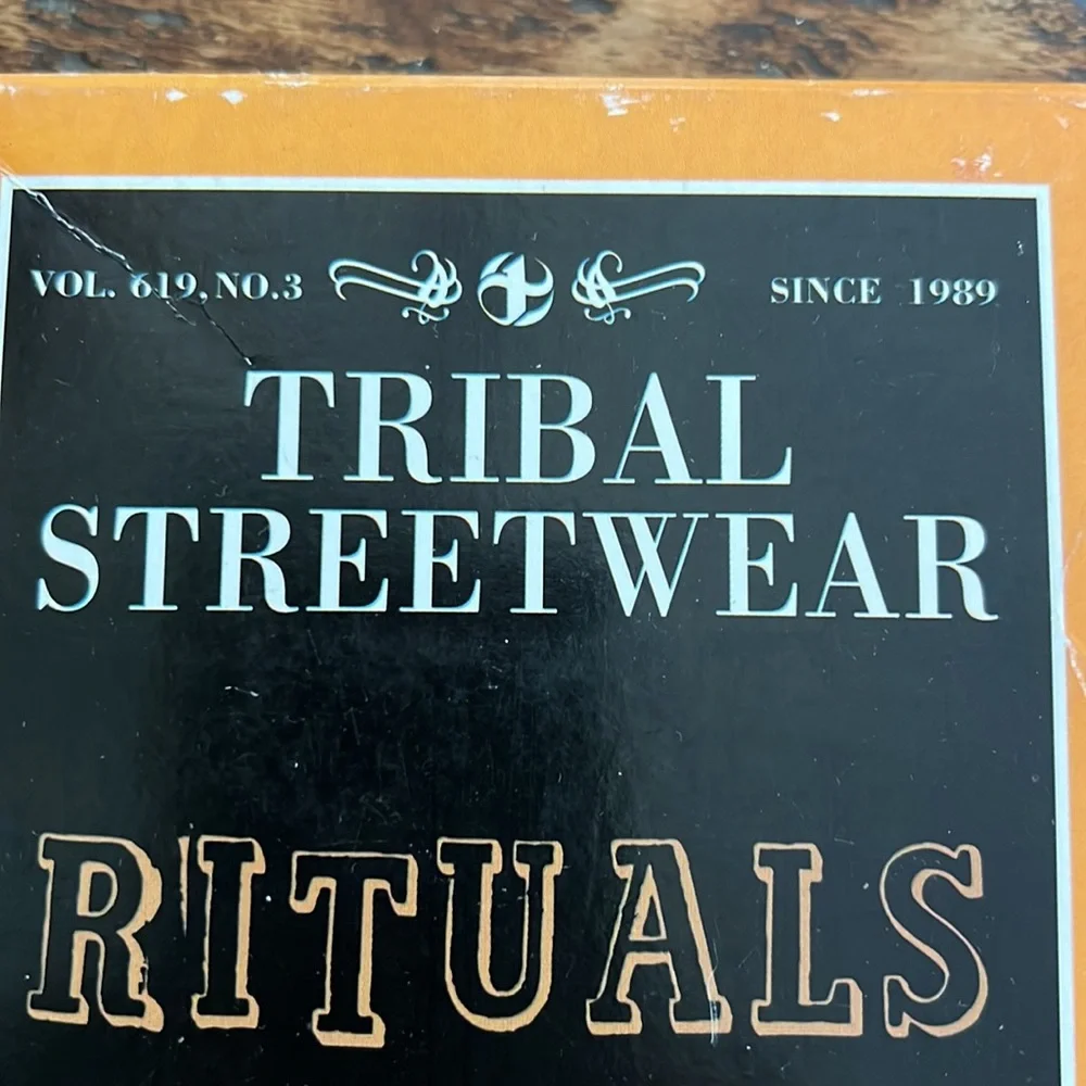 Vintage Tribal Streetwear “Rituals” on VHS Tape lowriders skater urban lifestyle